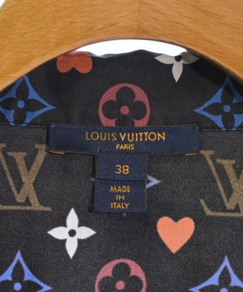 LOUIS VUITTON（ルイヴィトン）カジュアルシャツ 黒 サイズ:38(S位) レディース/2200616039045