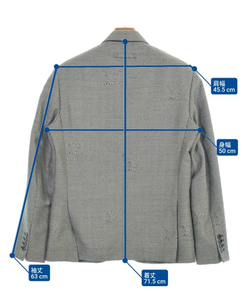 LOUIS VUITTON（ルイヴィトン）テーラードジャケット グレー サイズ:46(M位) メンズ/2200616039090