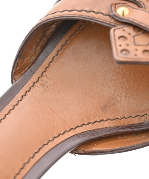 LOUIS VUITTON（ルイヴィトン）サンダル 茶 サイズ:EU36 1/2(23cm位) レディース/2200617457152