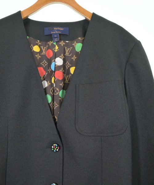 LOUIS VUITTON（ルイヴィトン）カジュアルジャケット 黒 サイズ:34(XXS位) レディース/2200618613014