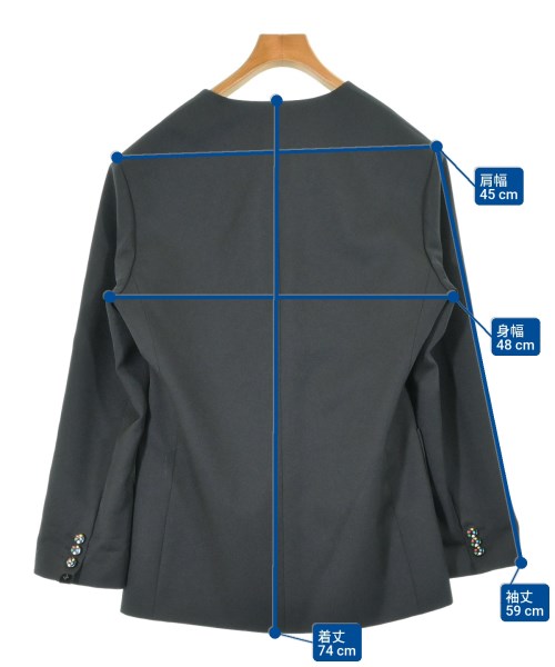 LOUIS VUITTON（ルイヴィトン）カジュアルジャケット 黒 サイズ:34(XXS位) レディース/2200618613014