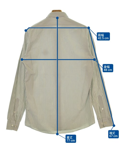 LOUIS VUITTON（ルイヴィトン）カジュアルシャツ 白 サイズ:S メンズ/2200618655205