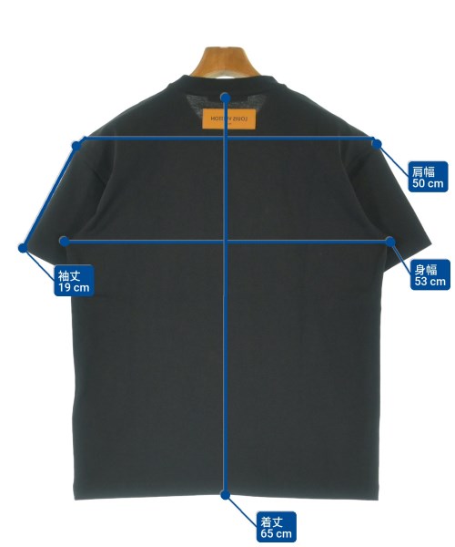 LOUIS VUITTON（ルイヴィトン）Tシャツ・カットソー 黒 サイズ:XS メンズ/2200620814379