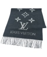 LOUIS VUITTON（ルイヴィトン）マフラー 黒 サイズ:- レディース/2200620814393