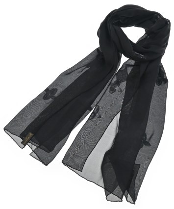 LOUIS VUITTON（ルイヴィトン）ストール 黒 サイズ:- レディース