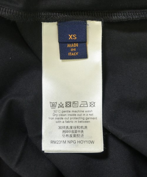 LOUIS VUITTON（ルイヴィトン）Tシャツ・カットソー 黒 サイズ:XS メンズ/2200621002034