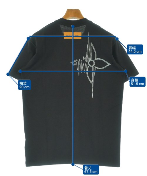 LOUIS VUITTON（ルイヴィトン）Tシャツ・カットソー 黒 サイズ:XS メンズ/2200621002072