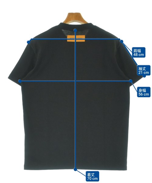 LOUIS VUITTON（ルイヴィトン）Tシャツ・カットソー 黒 サイズ:S メンズ/2200621002089