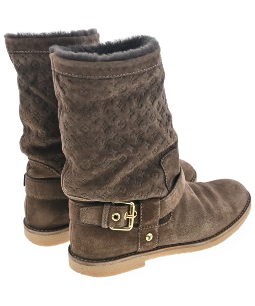 LOUIS VUITTON（ルイヴィトン）ブーツ 茶 サイズ:EU38 1/2(25cm位) レディース/2200621234015