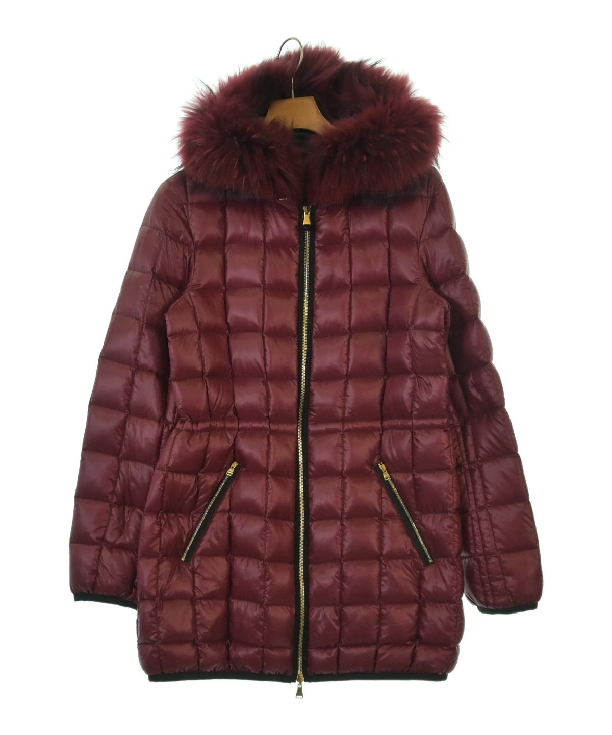 LOUIS VUITTON（ルイヴィトン）ダウンコート 赤 サイズ:40(M位