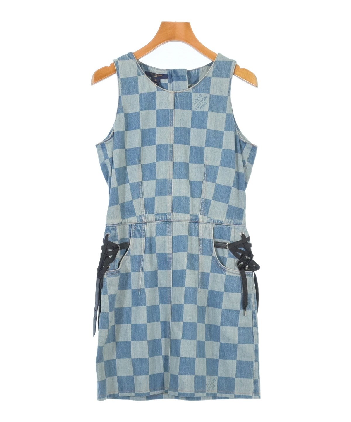 【美品】LOUIS VUITTON ルイヴィトン 動物柄 ワンピース サイズ36 美品】LOUIS VUITTON ルイヴィトン 動物柄 ワンピース サイズ36