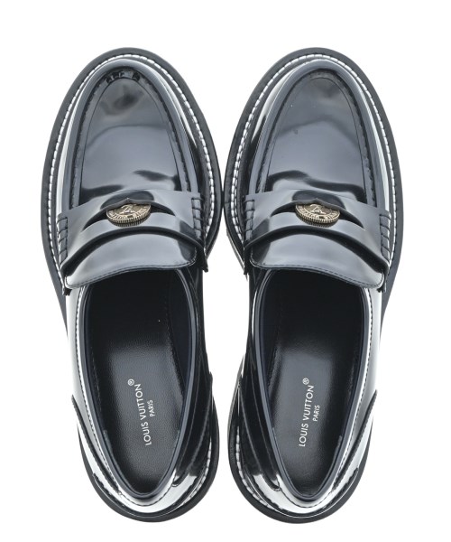 LOUIS VUITTON（ルイヴィトン）ドレスシューズ/ローファー 黒 サイズ:EU37 1/2(24cm位) レディース/2200607208214