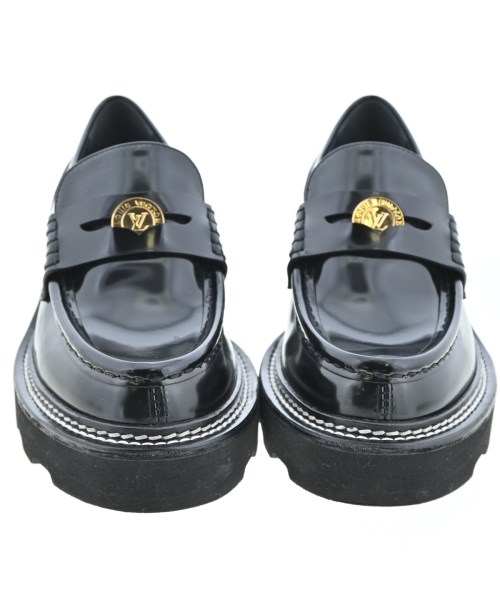 LOUIS VUITTON（ルイヴィトン）ドレスシューズ/ローファー 黒 サイズ:EU37 1/2(24cm位) レディース/2200607208214
