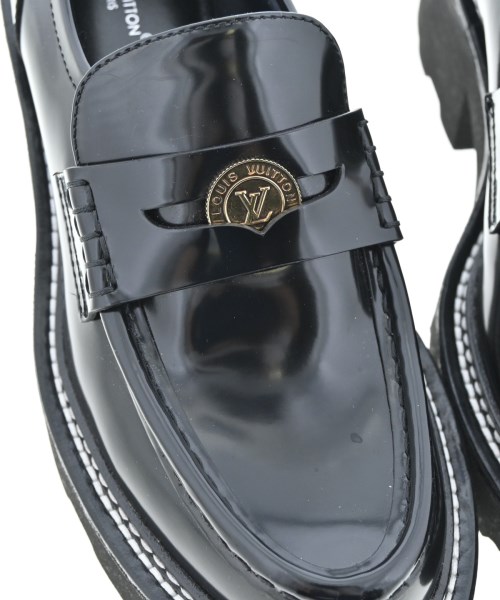 LOUIS VUITTON（ルイヴィトン）ドレスシューズ/ローファー 黒 サイズ:EU37 1/2(24cm位) レディース/2200607208214