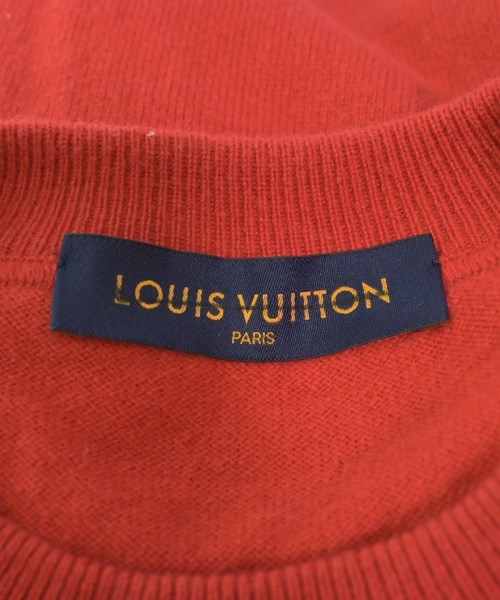 LOUIS VUITTON（ルイヴィトン）ニット・セーター 赤 サイズ:XL メンズ/2200609597026