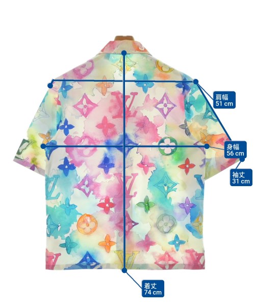 LOUIS VUITTON（ルイヴィトン）カジュアルシャツ 白 サイズ:S メンズ/2200672877025