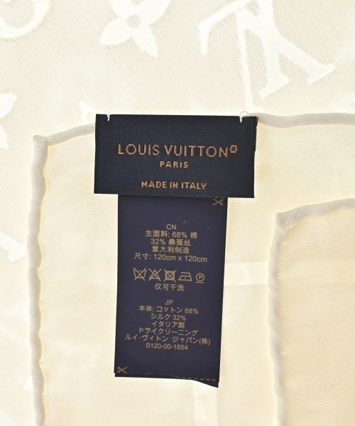 LOUIS VUITTON（ルイヴィトン）ストール 白 サイズ:- レディース/2200674567061