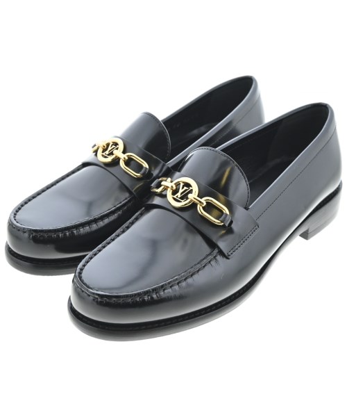 LOUIS VUITTON(ルイヴィトン)ドレスシューズ/ローファー 黒 サイズ:EU37(23.5cm位)/2200675478038