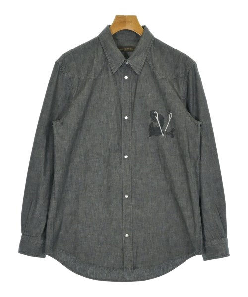 LOUIS VUITTON(ルイヴィトン)カジュアルシャツ グレー サイズ:L/2200668074223