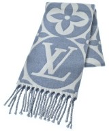 LOUIS VUITTON（ルイヴィトン）マフラー 青 サイズ:- レディース/2200676478143