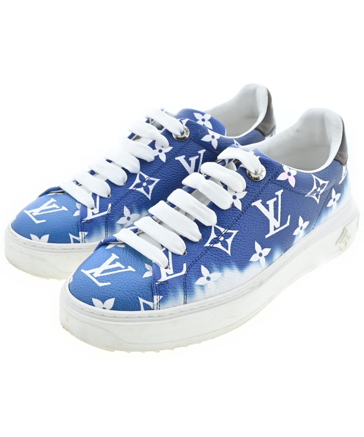LOUIS VUITTON（ルイヴィトン）スニーカー 青 サイズ:EU35(21.5cm位