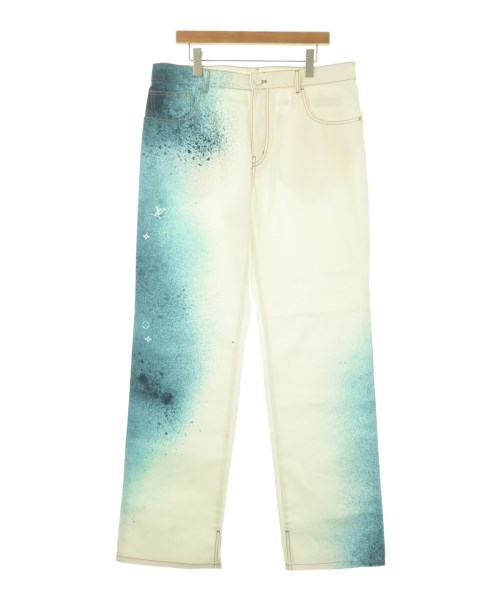 LOUIS VUITTON(ルイヴィトン)デニムパンツ 白 サイズ:36(XXL位)/2200677390031