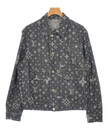 LOUIS VUITTON（ルイヴィトン）デニムジャケット 黒 サイズ:50(XL位