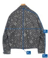 LOUIS VUITTON（ルイヴィトン）デニムジャケット 黒 サイズ:50(XL位) メンズ/2200677998015