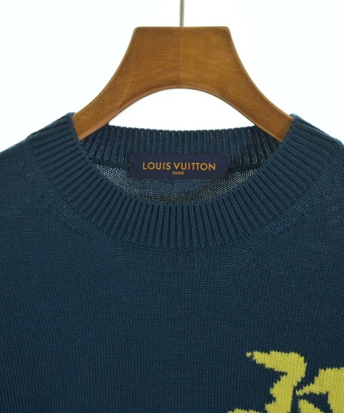 LOUIS VUITTON（ルイヴィトン）ニット・セーター 青 サイズ:S メンズ/2200678409015