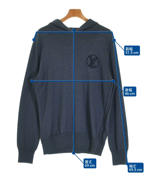 LOUIS VUITTON（ルイヴィトン）ニット・セーター 紺 サイズ:M メンズ/2200678999059