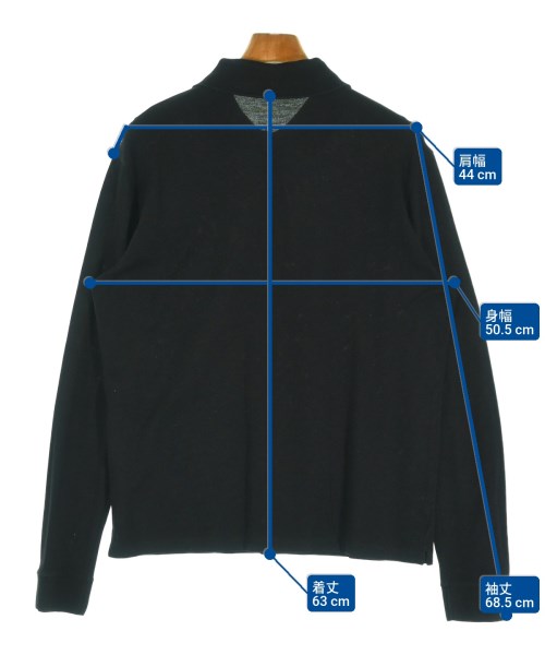 LOUIS VUITTON（ルイヴィトン）ポロシャツ 黒 サイズ:M メンズ/2200678999073