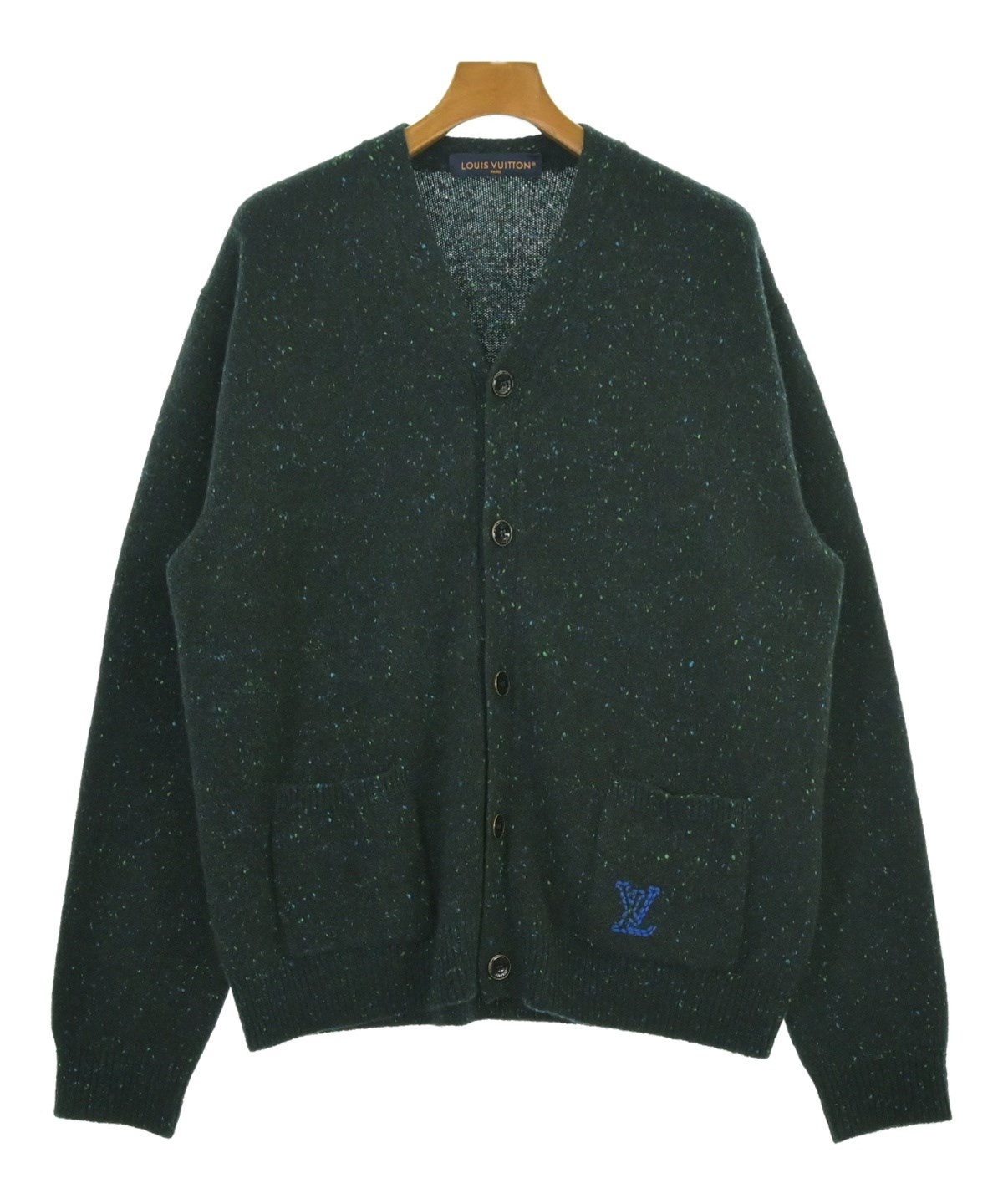 LOUIS VUITTON（ルイヴィトン）カーディガン 緑 サイズ:L メンズ