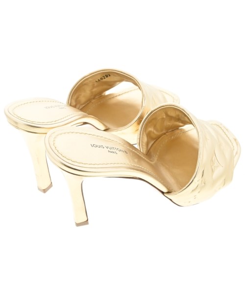 LOUIS VUITTON（ルイヴィトン）サンダル ゴールド サイズ:EU37(23.5cm位) レディース/2200677080864