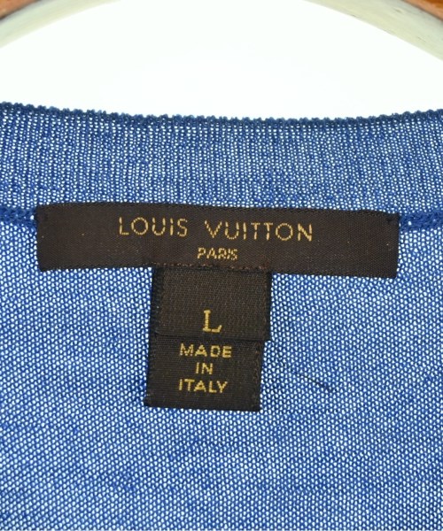 LOUIS VUITTON（ルイヴィトン）ニット・セーター 青 サイズ:L レディース/2200677282015