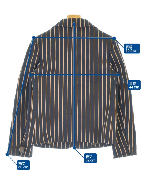 LOUIS VUITTON（ルイヴィトン）ジャケット 紺 サイズ:34(L位) レディース/2200679544012