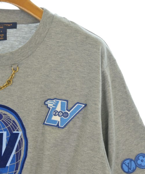LOUIS VUITTON（ルイヴィトン）Tシャツ・カットソー グレー サイズ:L レディース/2200679544043