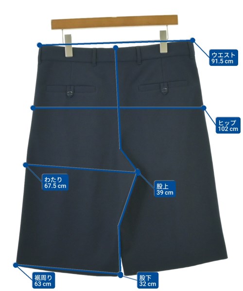 LOUIS VUITTON（ルイヴィトン）ショートパンツ 紺 サイズ:42(XS位) メンズ/2200681142053
