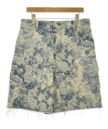 あ*る様 ルイヴィトン　ショートキュロットパンツ LOUIS VUITTON（ルイヴィトン）ショートパンツ 青 サイズ:36(XXL位