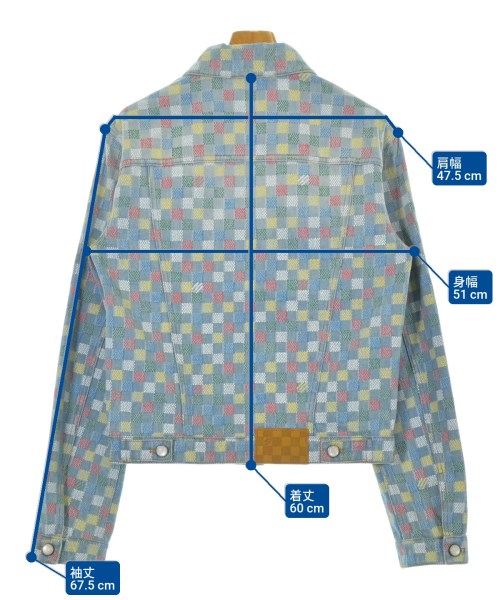 LOUIS VUITTON（ルイヴィトン）デニムジャケット その他（柄物・カラフル） サイズ:44(S位) メンズ/2200681500013