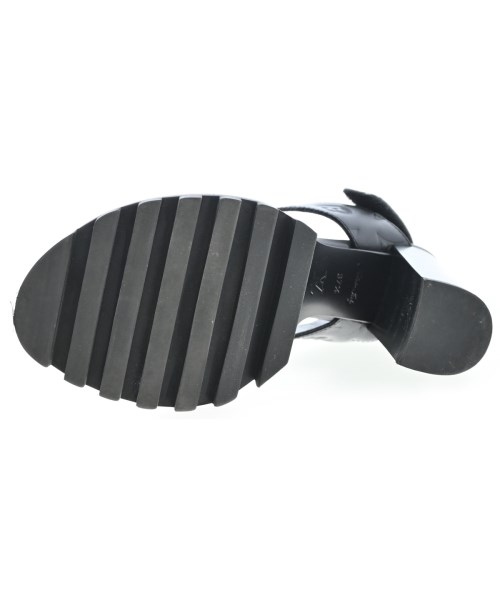 LOUIS VUITTON（ルイヴィトン）サンダル 黒 サイズ:EU37 1/2(24cm位) レディース/2200680546128