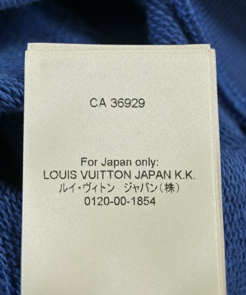 LOUIS VUITTON（ルイヴィトン）スウェット 青 サイズ:XL メンズ/2200682096010