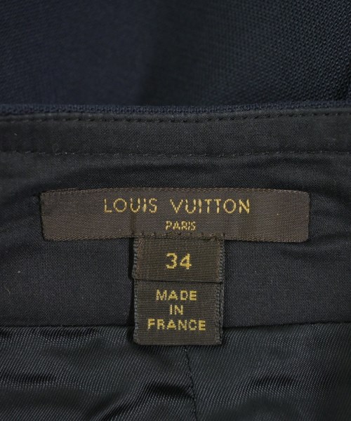 LOUIS VUITTON（ルイヴィトン）ひざ丈スカート 紺 サイズ:34(XXS位) レディース/2200694268085