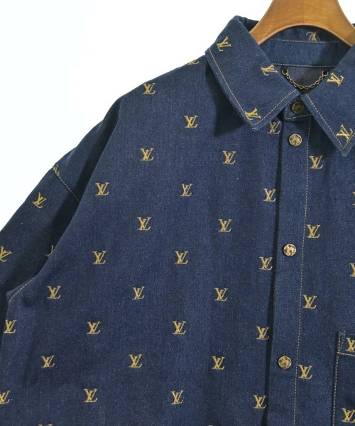 LOUIS VUITTON（ルイヴィトン）カジュアルシャツ 青 サイズ:5L メンズ/2200694669059