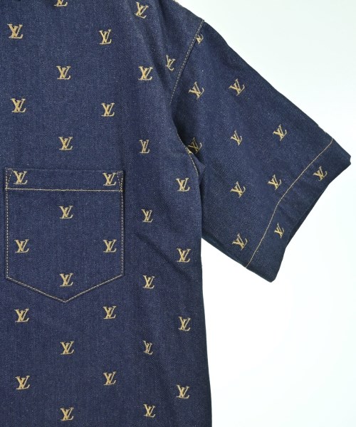 LOUIS VUITTON（ルイヴィトン）カジュアルシャツ 紺 サイズ:L メンズ/2200694805037