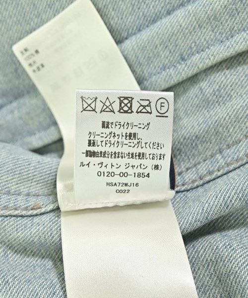 LOUIS VUITTON（ルイヴィトン）デニムジャケット 青 サイズ:46(M位) メンズ/2200694805082