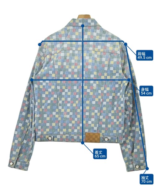 LOUIS VUITTON（ルイヴィトン）デニムジャケット 青 サイズ:46(M位) メンズ/2200694805082