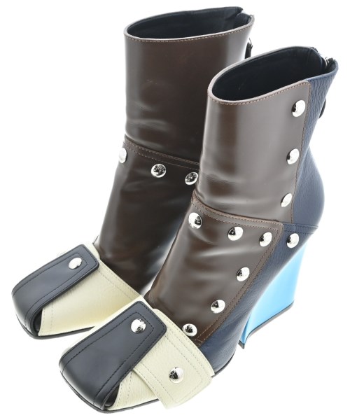 LOUIS VUITTON(ルイヴィトン)ブーツ 紺 サイズ:EU39(25.5cm位)/2200694844173