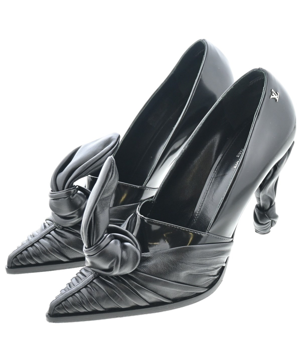 LOUIS VUITTON（ルイヴィトン）パンプス 黒 サイズ:EU39(25.5cm位