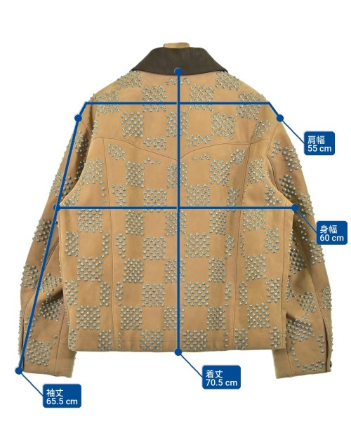 LOUIS VUITTON（ルイヴィトン）ライダース ベージュ サイズ:54(XXL位) メンズ/2200694870011