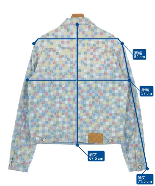 LOUIS VUITTON（ルイヴィトン）デニムジャケット 青 サイズ:54(XXL位) メンズ/2200695072094